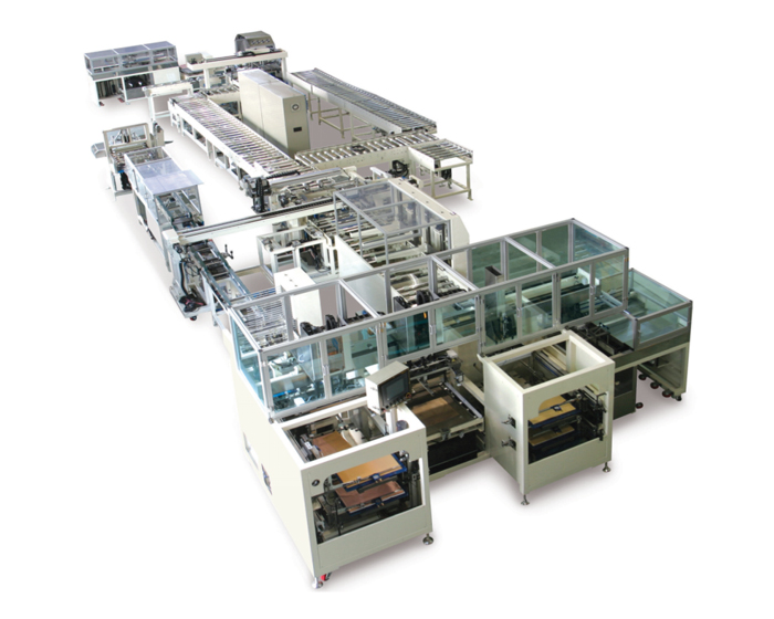 全自動疊板回流線